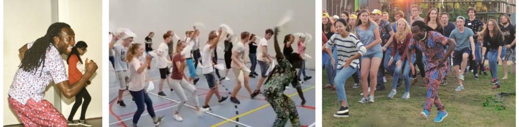 Workshop Afrikaanse dans scholen, dans CKV, Thema Afrika, Les Afrikaans dansen school, Workshops Afrikadag, AfrikaCentrale